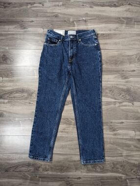 Everlane Women's Jeans Original Cheeky Jean High Rise Crop Ankle Size 26
